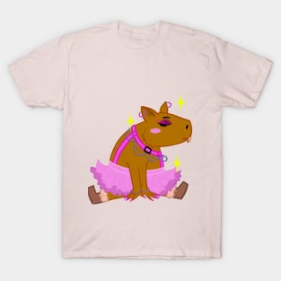 Glamibara (Glam Capibara) T-Shirt